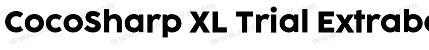 CocoSharp XL Trial Extrabold字体转换